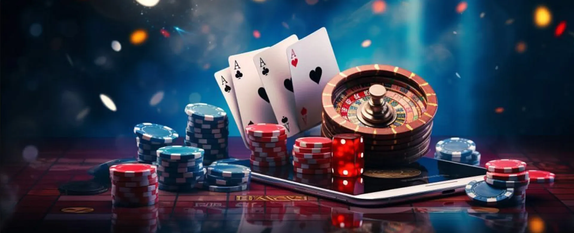 Abstract casino background for 8k8 com login